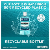 Listerine Cool Mint mouthwash 500ml, UK version