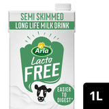 Lactofree semi-skimmed lactose-free milk drink 1L - British product