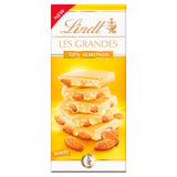 Lindt Les Grandes Almond White Chocolate Bar 150g