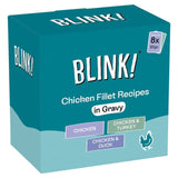 Blink Chicken Fillets Selection in Gravy Wet Cat Food 8 x 85g