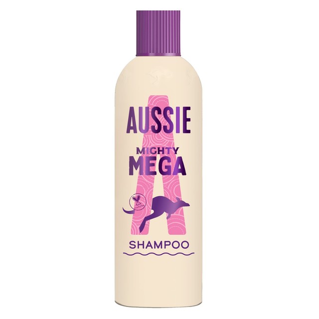 Aussie Mega White Strawberry shampoo 300ml - British product