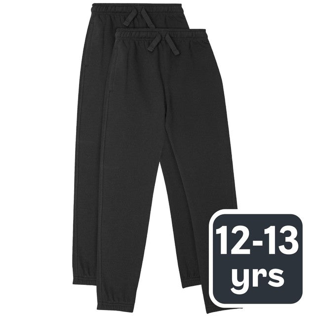 M&S kids' joggers black 12-13 years, imported from the UK