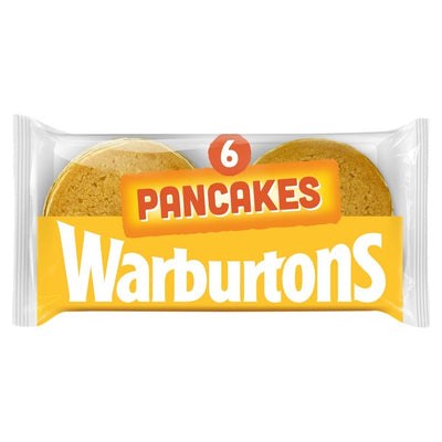 Warburtons Soft & Sweet Pancakes 6 stk