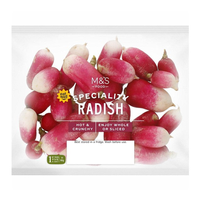 M&S radish salad 150g, imported from the UK