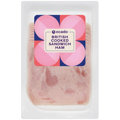 Ocado British Cooked Sandwich Ham 115g