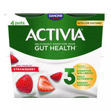 Activia strawberry yogurt multipack 4x115g - British product
