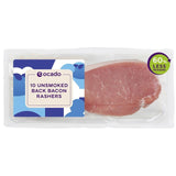 Ocado Unsmoked Back Bacon Rashers 300g