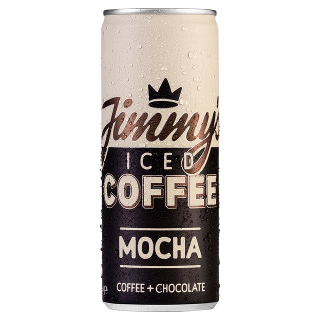 Jimmy's Iced Coffee mocha 250ml can, UK version
