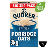 Quaker porridge oats 3kg imported from the UK