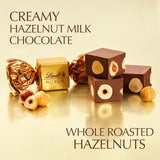 Lindt NUXOR Milk Gianduja Chocolate with Hazelnuts Luxury Chocolate Box 150g