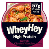 Wheyhey Teriyaki Chicken Noodles Frozen High-Protein Meal 450g