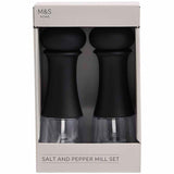 M&S Collection Salt & Pepper Mills Black One Size