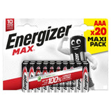 Energizer Max AAA Alkaline Batteries 20-Pack