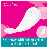 Carefree Cotton Fresh Scented Breathable Pantyliners - British product