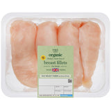 M&S organic British chicken breast fillets 500g, imported from the UK