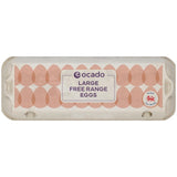 Ocado large free range eggs 12 pack, imported from the UK