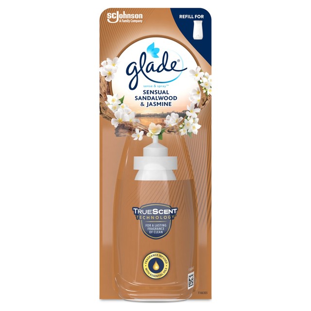 Glade air freshener refill Sandalwood & Jasmine 18ml, UK version