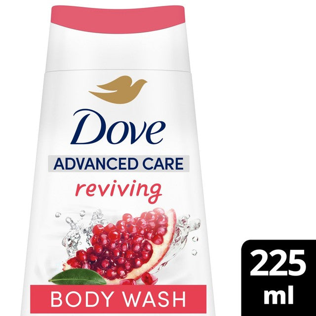 Dove body wash pomegranate and hibiscus 225ml - British product