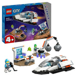 LEGO City Spaceship and Asteroid Discovery building set, UK version