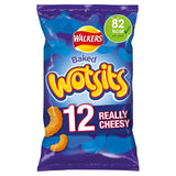 Wotsits Really Cheesy baked corn snacks multipack 12x16.5g (British brand)