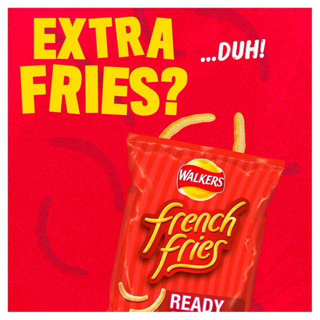 Walkers French Fries Ready Salted Crisps 6x18g (British brand)