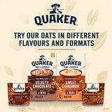 Quaker Sweet Cinnamon porridge sachets 10 per pack, imported from the UK