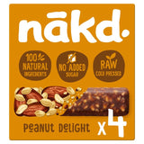 Nakd Peanut Delight Fruit & Nut Snack Bars 4 x 35g
