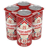 Cruzcampo Spanish lager beer 4 x 440ml cans - British product