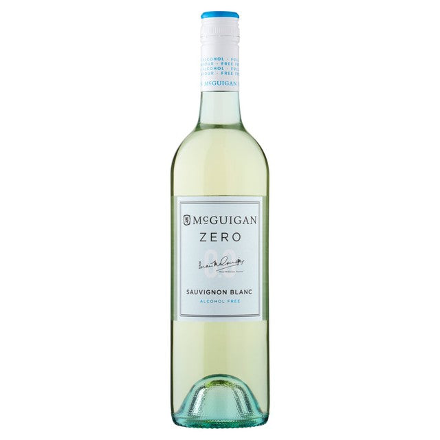 McGuigan alcohol-free wine Sauvignon Blanc 75cl, imported from the UK