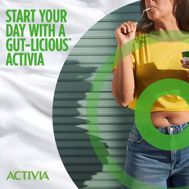 Activia vanilla yogurt 4 x 115g - British product