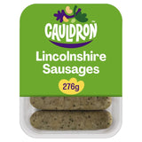Cauldron Lincolnshire Sausages Vegetable Protein 276g - British product