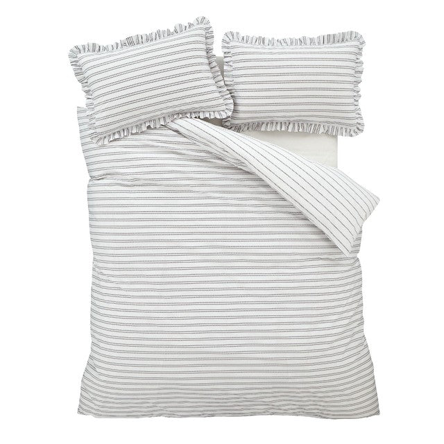 Turner Bianca Striped King Duvet Set (British brand)