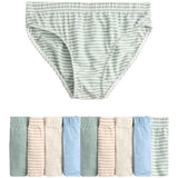 M&S boys' cotton stripes and solids briefs 4-5 years, imported from the UK