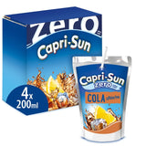 Capri Sun Cola Zero kids juice drink 4x200ml - British product