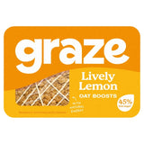 Graze Lively Lemon oat flapjack 50g, UK version
