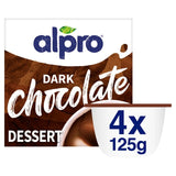 Alpro Dark Chocolate Soya Dessert 4 x 125g - British product