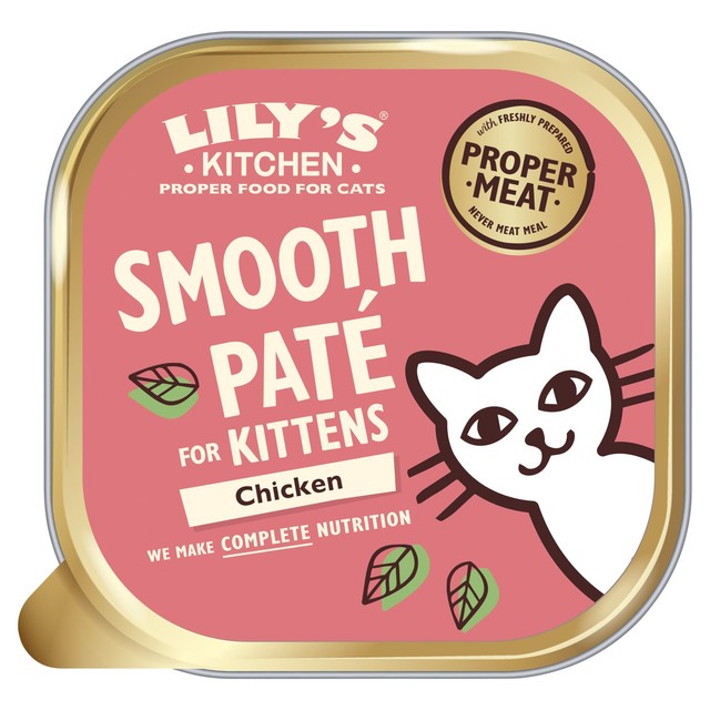Lily's Kitchen Chicken Pate kitten food 85g, UK version