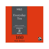 M&S Fairtrade Everyday Black Tea Bags 160 Pack