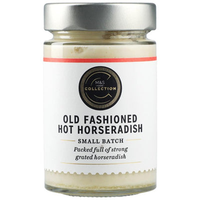 M&S Collection Old Fashioned Hot Horseradish Sauce 180g