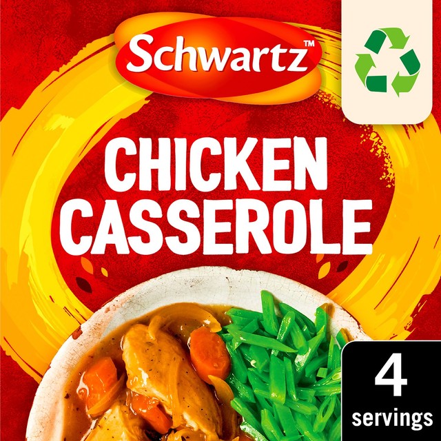 Schwartz chicken casserole recipe mix 36g (British brand)