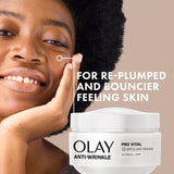 Olay Anti-Wrinkle Pro Vital Day Cream for Mature Skin 50ml, imported from the UK