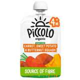 Piccolo baby food pouch carrot sweet potato butternut squash 100g, imported from the UK