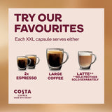 Costa Medium Roast XXL coffee capsules - British product
