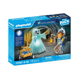 Playmobil 71797 Novelmore Castle Ghost and Knight Starter Pack Toy Playset