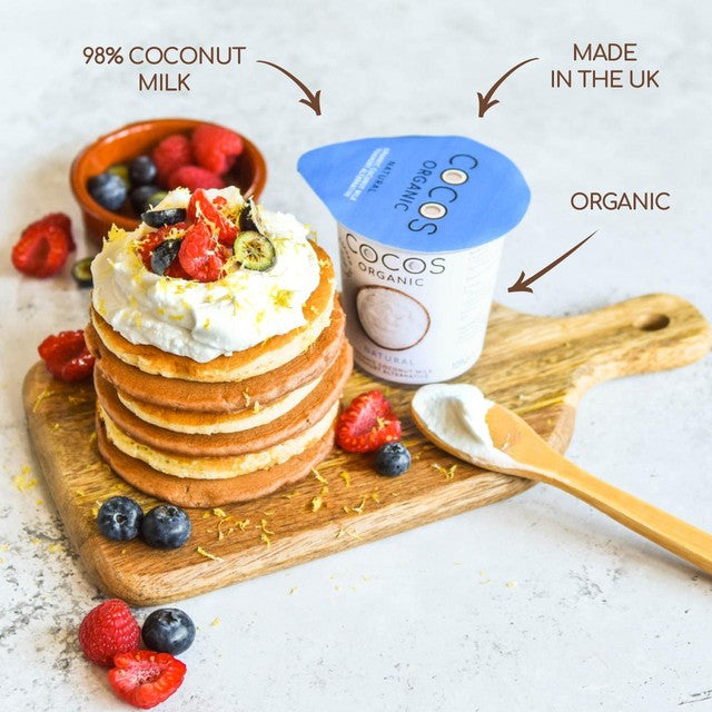 COCOS natural coconut yoghurt 125g - British product