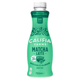 Califia Farms matcha latte almond drink 750ml - British product