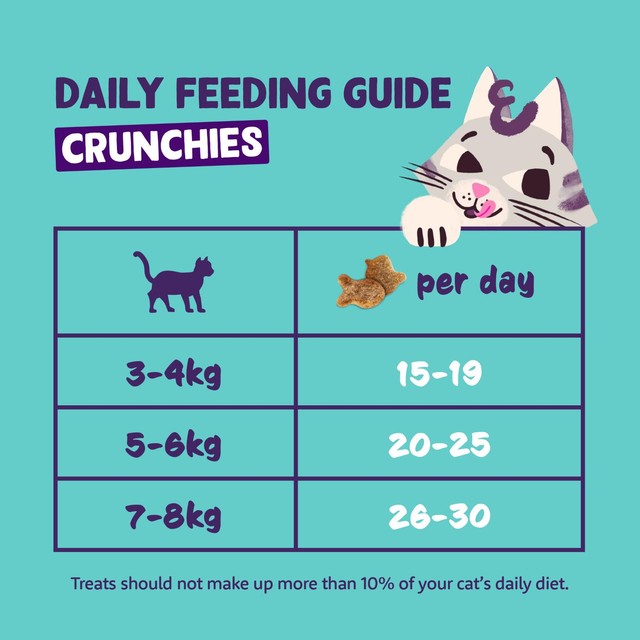Edgard & Cooper salmon cat treat crunchies 60g - British product