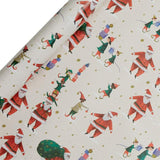 Sainsburys Santa Co Roll Wrap 4m
