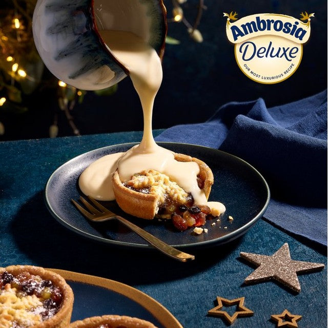 Ambrosia Deluxe Custard Madagascan Vanilla dessert pots 2 x 120g - British product