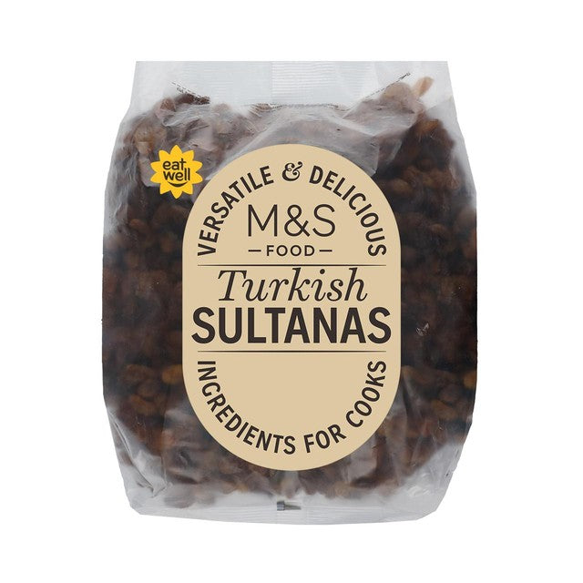 M&S Turkish sultanas 1kg, imported from the UK